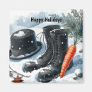 Recherche de vacances drôles magnets Bonhomme de neige