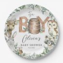 Recherche de woodland animals assiettes Mother to be