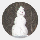 Search for snowman tag stickers Smiling