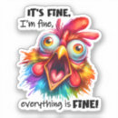 Search for cockerels stickers Rooster