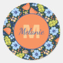 Search for bright colors stickers Floral