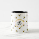 Search for black and yellow bee mugs Modern