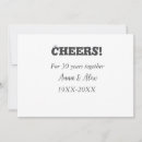 Search for cheers to 30 years invitations 30th anniversary