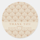 Search for art deco thank you stickers Elegant