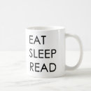 Search for eat sleep read mugs Funny