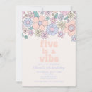Search for five is a vibe birthday invitations Daisy