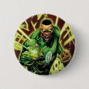 Search for lantern round buttons Justice league