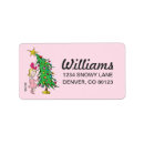 Search for who return address labels Retro vintage classic grinch
