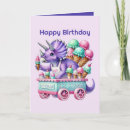 Search for kids party cards Dinosaur