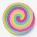 Search for rainbow swirl plates Party
