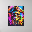 Recherche de crâne impressions sur toile Pirate