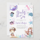 Search for mermaid baby shower invitations Under the sea
