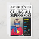 Search for superhero party invitations calling all superheroes