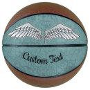 Search for blue basketballs Illustration