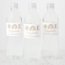 Recherche de boho bouteilles eau étiquettes Fille premier anniversaire