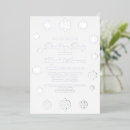 Recherche de flocon de neige anniversaire invitations Élégant