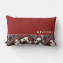 Search for red black gray pillows White