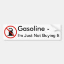 Search for gasoline bumper stickers Car