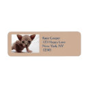 Search for breeds return address labels Cute