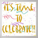 Search for new year party signs Year's