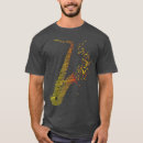 Recherche de saxophone drôle tshirts Fierté