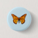 Search for flying insect round buttons Butterfly