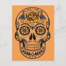 Search for cute sugar skulls postcards Mexican