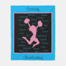Search for cheerleading blankets Girl