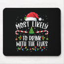 Recherche de elfes tapis souris Noël