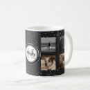 Search for modern instagram photo template mugs Black
