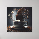 Search for coffee canvas prints Cafe