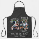 Search for matching for couples aprons Anniversary