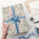 Search for peach flowers wrapping paper Leaves