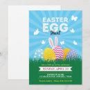 Search for bright eggs invitations Rabbit
