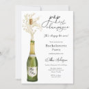 Search for brunch and bubbly bachelorette party invitations Champagne