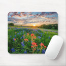 Search for springtime mousepads Texas bluebonnet