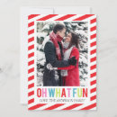 Search for oh what fun seasonal invitations Red