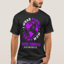 Recherche de cystic fibrosis tshirts Violet