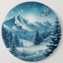 Recherche de hiver badges Cerf