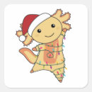 Search for funny cute kawaii stickers Christmas animals