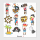 Search for cartoon pirate ship stickers Boy