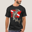 Recherche de drapeau de plongée tshirts Vacances