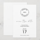 Search for corporate save the dates Minimalist