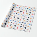 Search for travel wrapping paper Flying