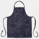 Search for blue striped aprons Black