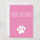 Search for paws invitations Pet