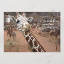 Search for giraffe wedding invitations Zoo