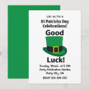 Search for leprechaun small invitations For her