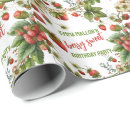 Recherche de anniversaire fraise papier cadeau Rouge