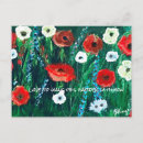 Recherche de acrylique cartes postales Pavot rouge